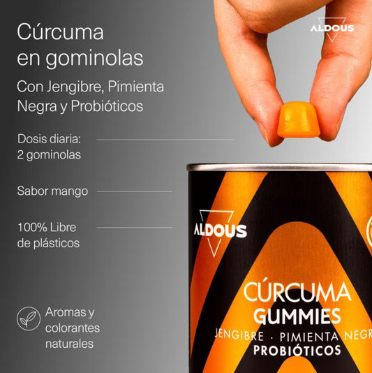 Cúrcuma Gummies - Aldous