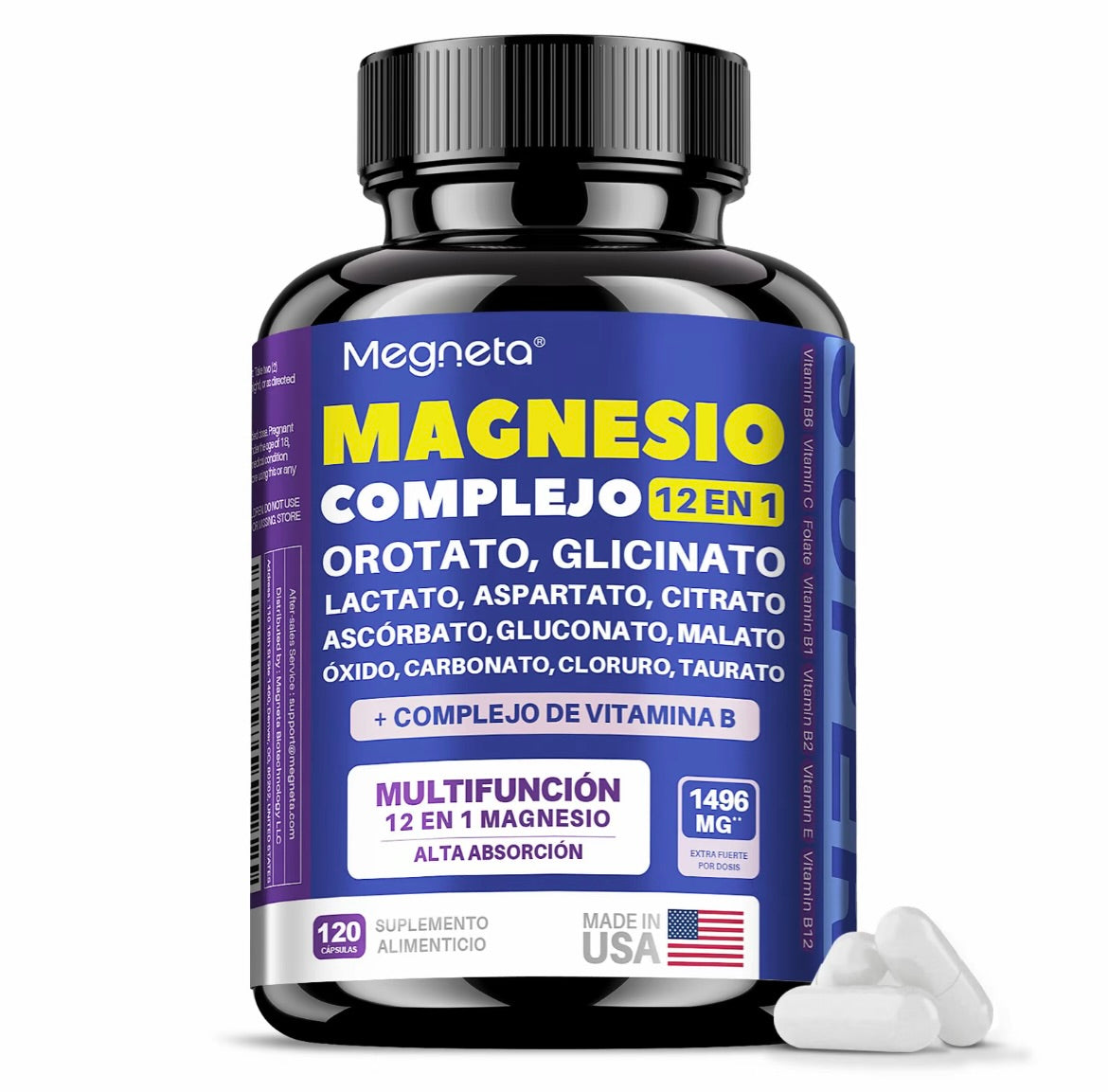 Megneta Magnesio Complex 12 en 1
